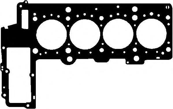 075950 Elring прокладка головки блока циліндрів (гбц)