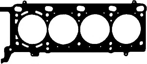 268160 Elring прокладка головки блока циліндрів (гбц, ліва)