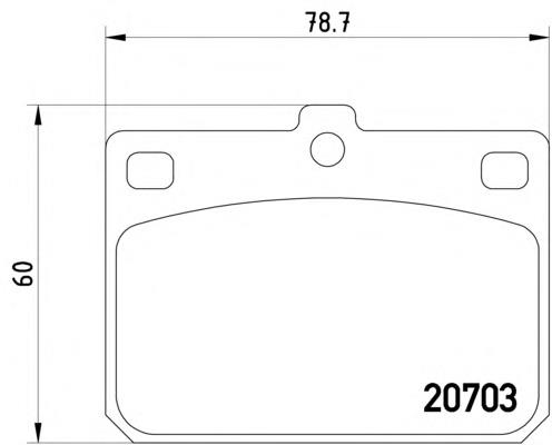 Колодки гальмівні передні, дискові T0843 HELLA-PAGID