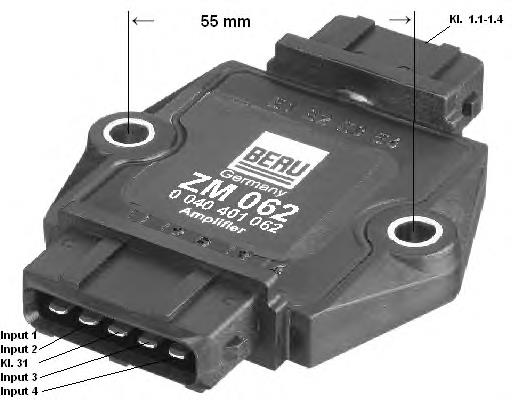 Модуль запалювання, комутатор Beru ZM062