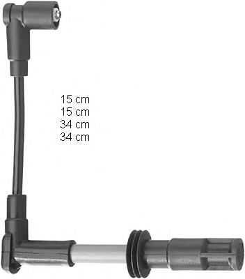 Дроти запалювання Beru ZEF1348 ціна, від 64.53 USD