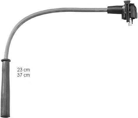 Дроти запалювання Beru ZEF1253 ціна, від 17.56 USD