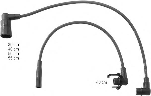Дріт високовольтний Bosch 0986356626