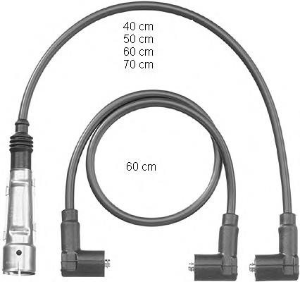 Дроти запалювання Beru ZEF562 ціна, від 30.37 USD