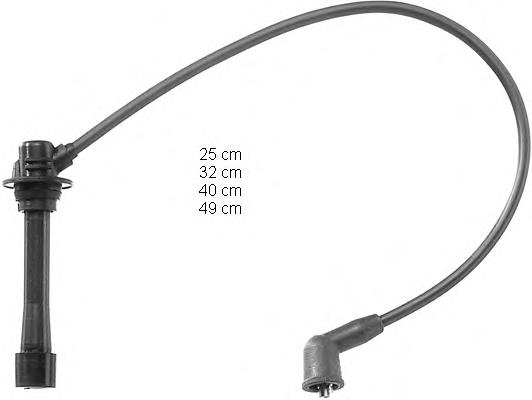 Високовольтні дроти MSQ0093 Magneti Marelli