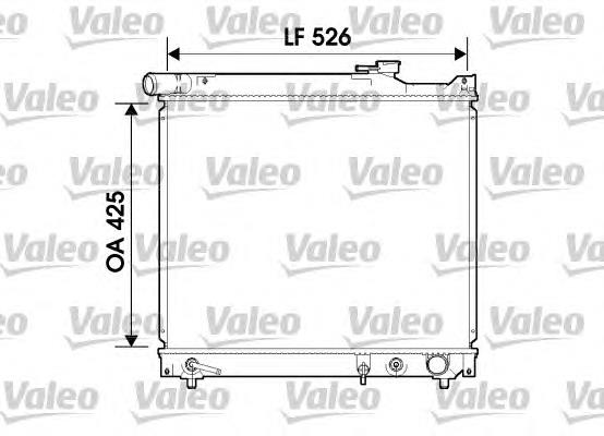 Купити 734214 VALEO Радіатор двигуна