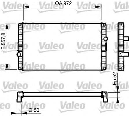 Радіатор основний NRF 58248 ціна, від 368.45 USD