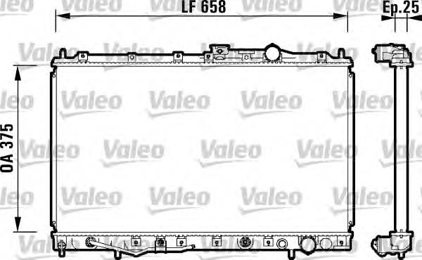 Радіатор основний Mitsubishi MB957758 ціна, від 55.40 USD