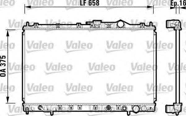 Радіатор основний Mitsubishi MB906097 ціна, від 66.65 USD