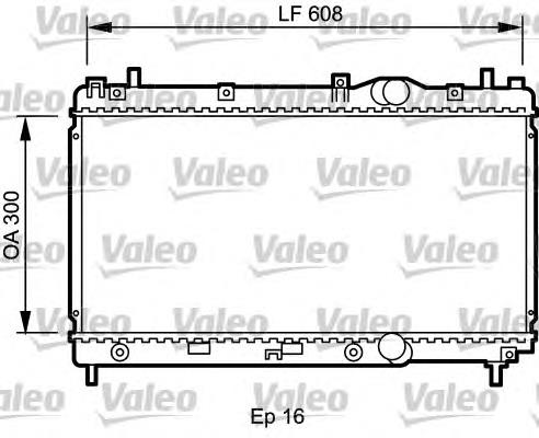 Радіатор основний Chrysler 04495947 ціна, від 78.52 USD