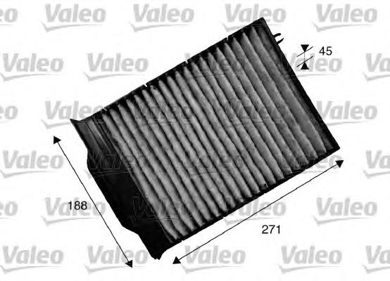 Купити 715539 VALEO Фільтр салону вугільний