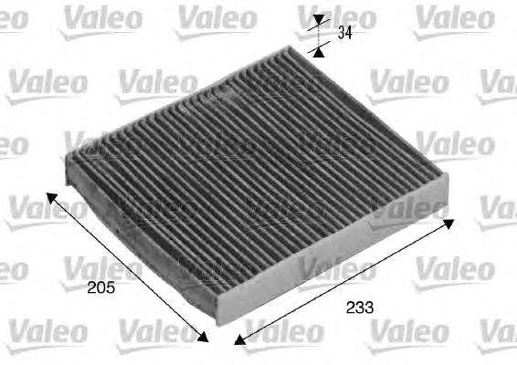 Фільтр повітряний обігрівача VALEO 715511 ціна, від 10.10 USD