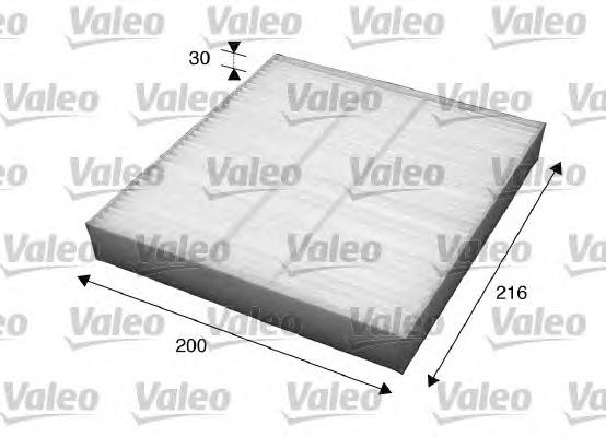 Фільтр повітряний обігрівача VALEO 715560 ціна, від 5.59 USD