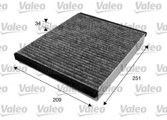 Повітряний фільтр салону VALEO 715628