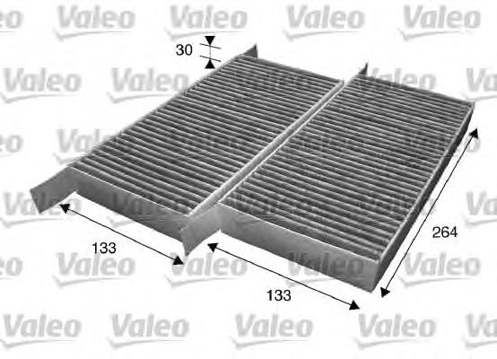 Купити 715607 VALEO Фільтр салону вугільний
