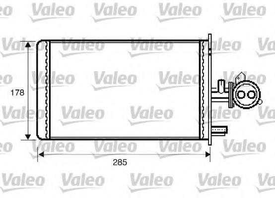 Радіатор пічки (обігрівача) VALEO 812337 ціна, від 35.33 USD