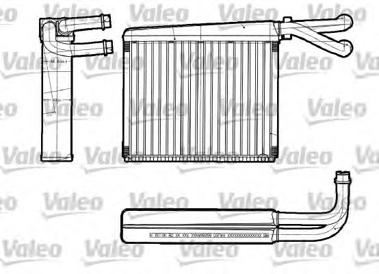 Радіатор пічки (обігрівача), задній VALEO 812251