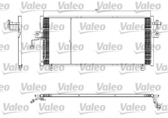 Конденсатор кондиціонера VALEO 817253 ціна, від 83.39 USD