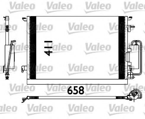 Конденсатор кондиціонера VALEO 817647 ціна, від 67.29 USD
