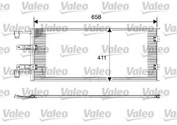 Купити 817645 VALEO Радіатор системи охолодження кондиціонера