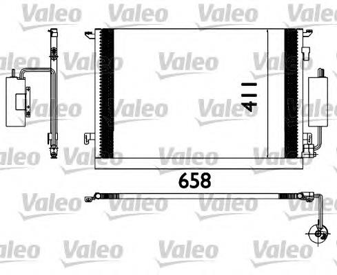 817648 VALEO Конденсатор