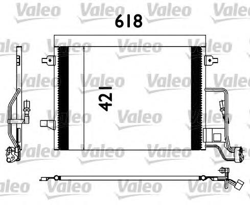 Конденсатор кондиціонера VALEO 817679 ціна, від 81.60 USD