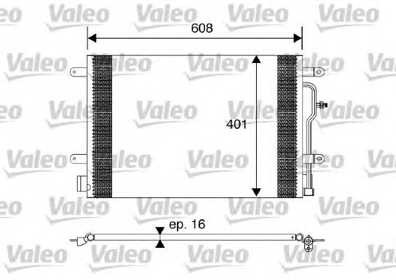 817569 VALEO Конденсатор