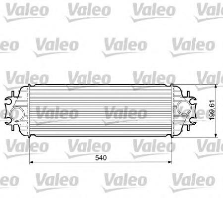 817554 VALEO Охолоджувач наддувочного повітря