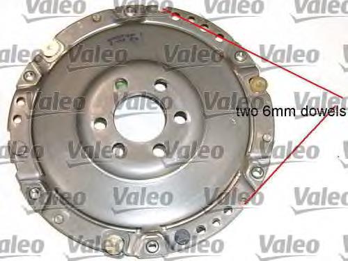 Комплект зчеплення  VALEO 834012