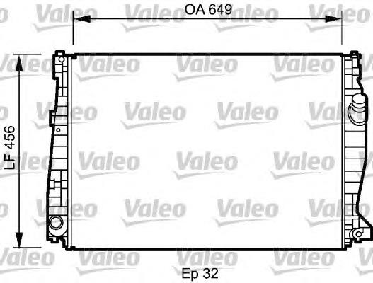 Радіатор 71740292 Fiat/Alfa/Lancia