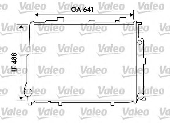 Купити A2105004703 Mercedes Радіатор двигуна