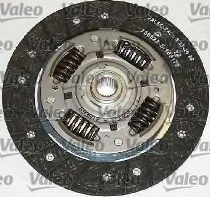 Купити 801439 VALEO Комплект зчеплення (диск, корзина, підшипник)