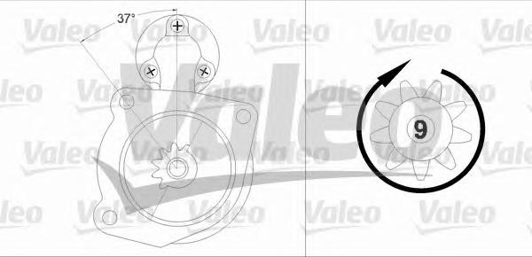 Стартер VALEO 458212 ціна, від 36.64 USD