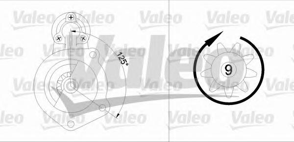Купити 458177 VALEO Стартер