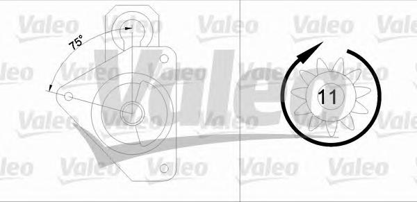 Купити 458175 VALEO Стартер