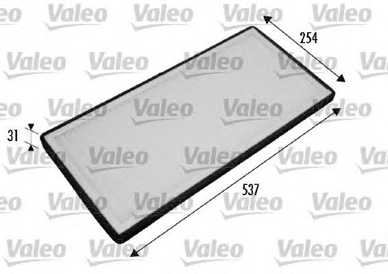 Фільтр повітряний обігрівача VALEO 698775 ціна, від 14.18 USD