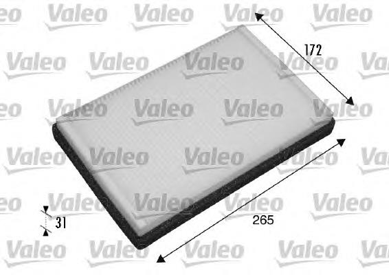 Фільтр повітряний обігрівача VALEO 698770 ціна, від 8.59 USD