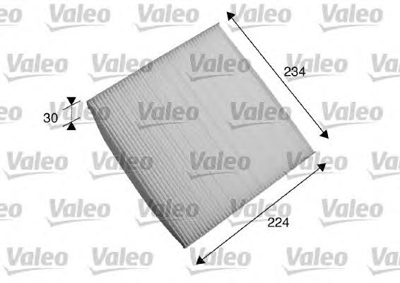 Фільтр повітряний обігрівача VALEO 698868 ціна, від 5.33 USD