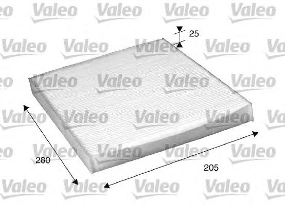Повітряний фільтр салону VALEO 698885