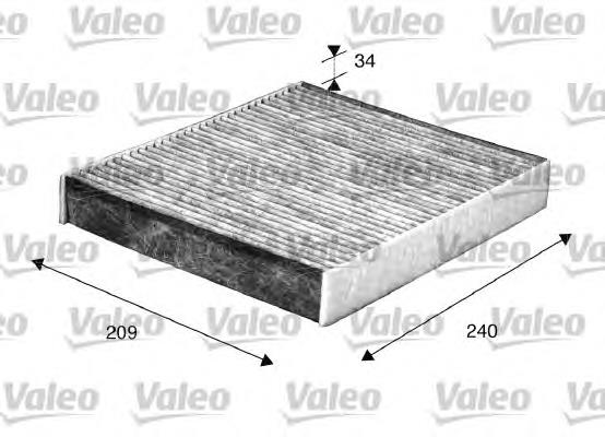 Повітряний фільтр салону VALEO 698883
