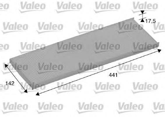 698858 VALEO Внутрішньосалонний фільтр