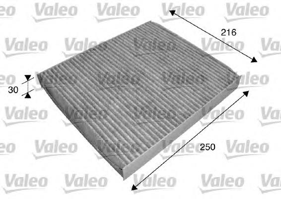 698739 VALEO Внутрішньосалонний фільтр
