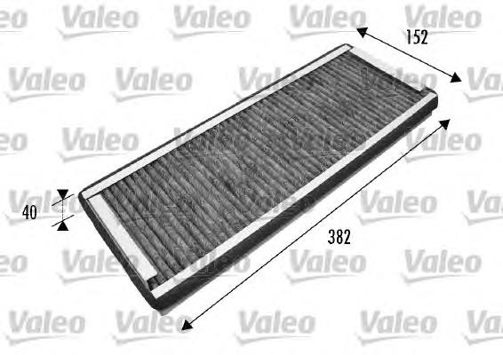 Купити 698737 VALEO Фільтр салону вугільний