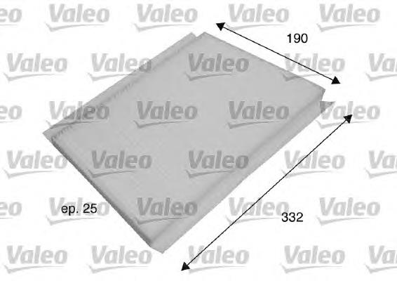 Повітряний фільтр салону VALEO 698701