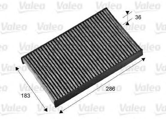 Повітряний фільтр салону VALEO 698714