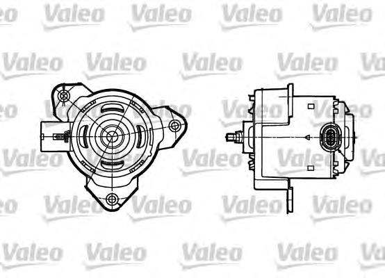 698302 VALEO Вентилятор / крильчатка радіатора охолодження