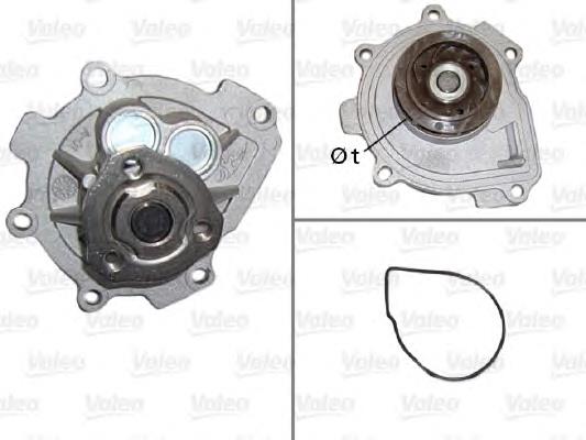 Помпа охолодження VALEO 506837 ціна, від 39.32 USD