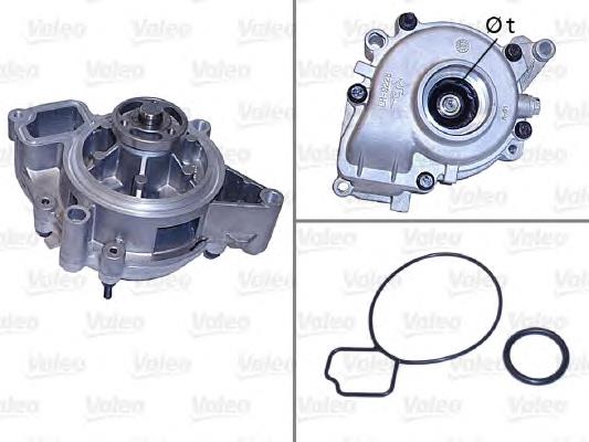 Помпа охолодження VALEO 506839 ціна, від 38.78 USD