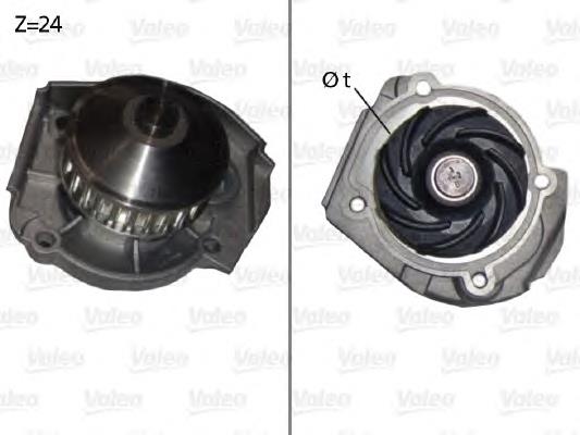 Водяний насос VALEO 506640