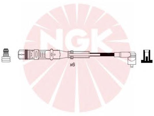 Дроти запалювання NGK 7358 ціна, від 53.00 USD